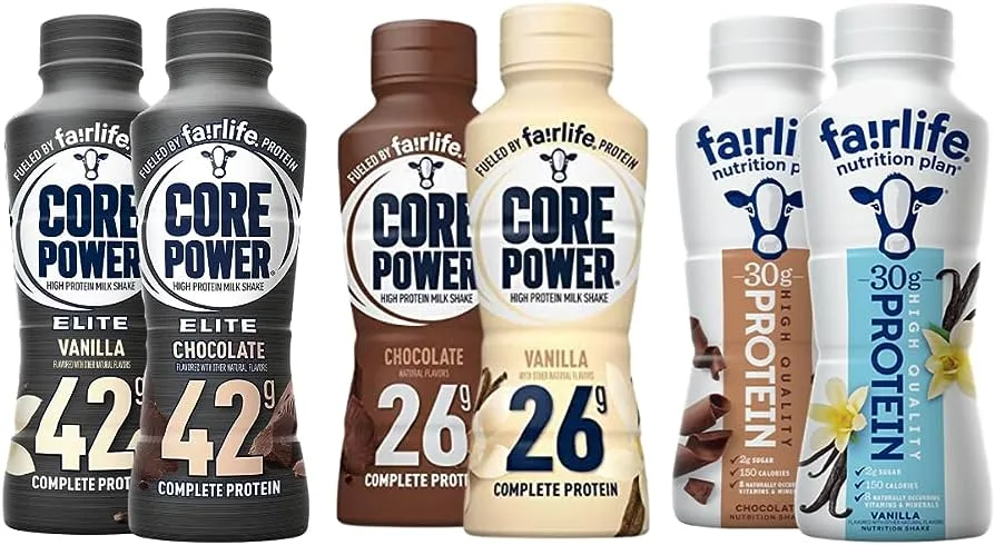 Fairlife Nutrition Plan vs Core Power